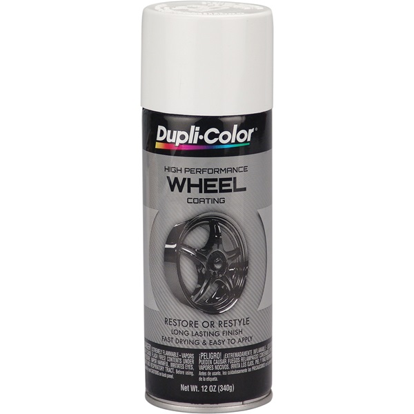 Dupli-Color Wheel Paint - White, 12 oz