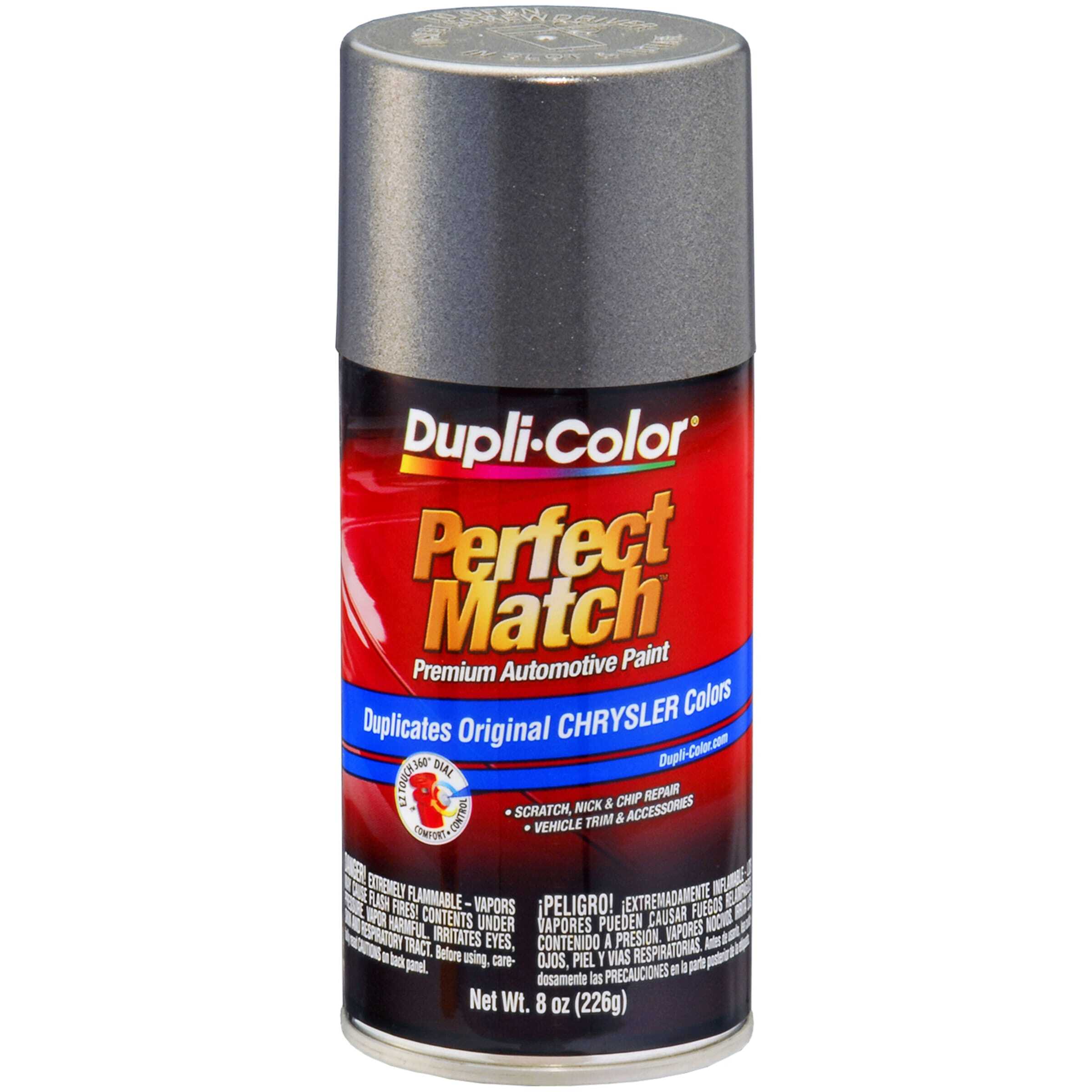 Dupli-Color BCC0331 Chrysler Charcoal Gray Metallic Perfect Match Automotive Spray Paint - 8 oz.