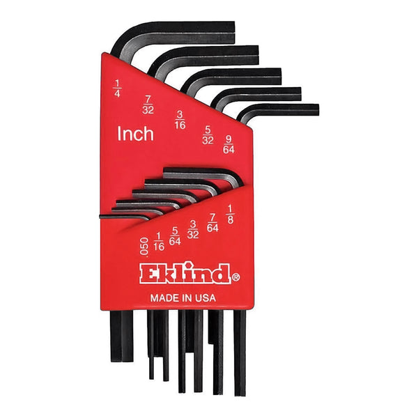 11 Piece SAE Short Hex-L Hex Key Set