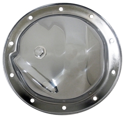 1967 - 1981 Camaro Custom Chrome Rear End Cover, 10 Bolt 8.2 and 8.5 Axle, With Drain Fill Plug