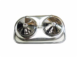 1967 - 1969 Camaro Drum Brake Master Cylinder Cover, Chrome