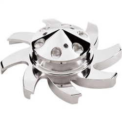 1967 - 1981 Camaro Alternator Pulley with Fan, Billet Aluminum