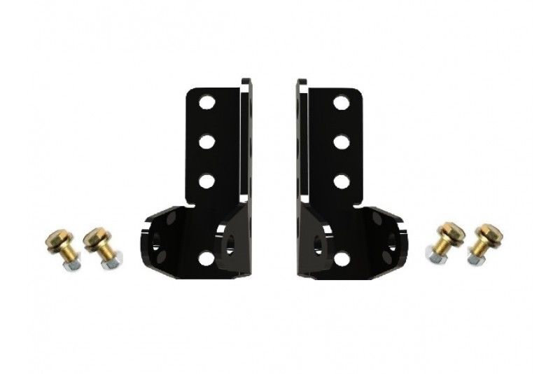EVO Manufacturing EVO-3005B Rear Shock Extension Set for 18-26 Jeep Wrangler JL & JL Unlimited