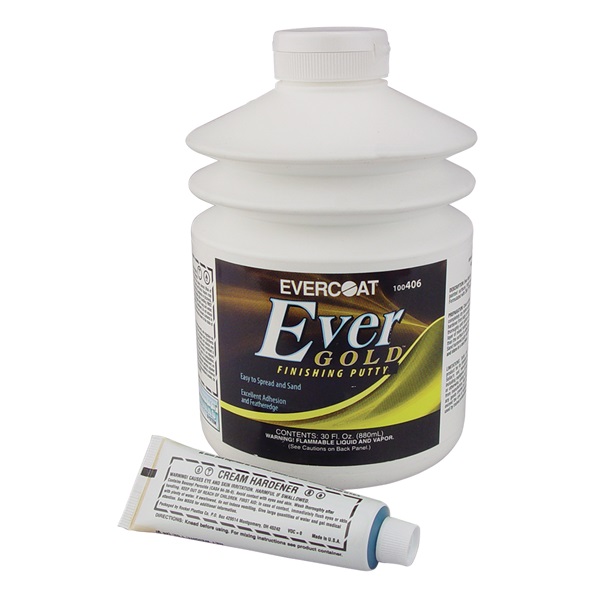 Evercoat EverGold™ Finishing Putty, 30 oz Pumptainer