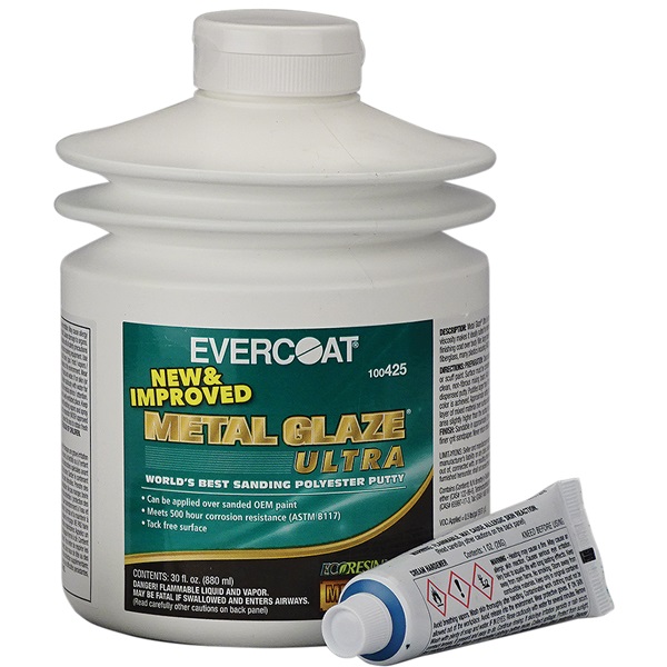 Evercoat Metal Glaze Ultra Finishing Putty