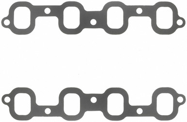 Fel-Pro SB2 Intake Gasket 1.40in x 1.90in .090in Thick 1237-4