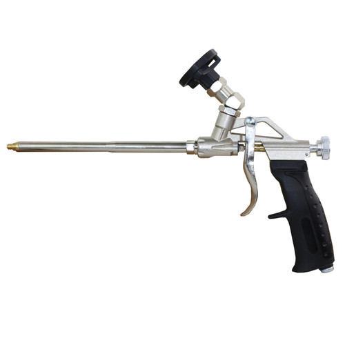 Spray Foam Gun with Rotated Basket FGE-R