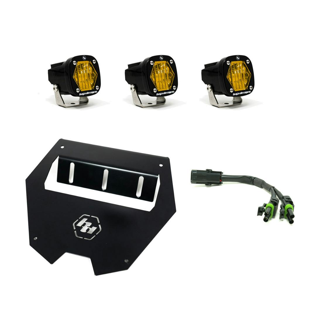 Baja Designs 448099 Polaris RZR Pro R S1 Lower Facia Kit