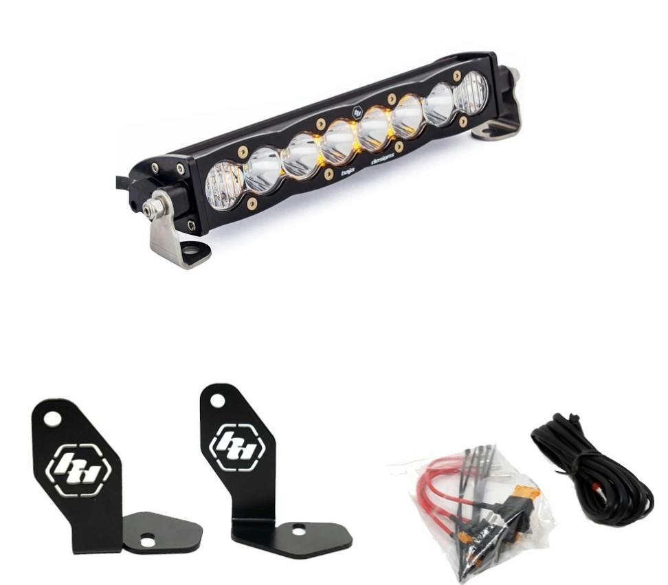 Baja Designs 448101 Polaris RZR Pro R S8 10" Hood Mount Kit