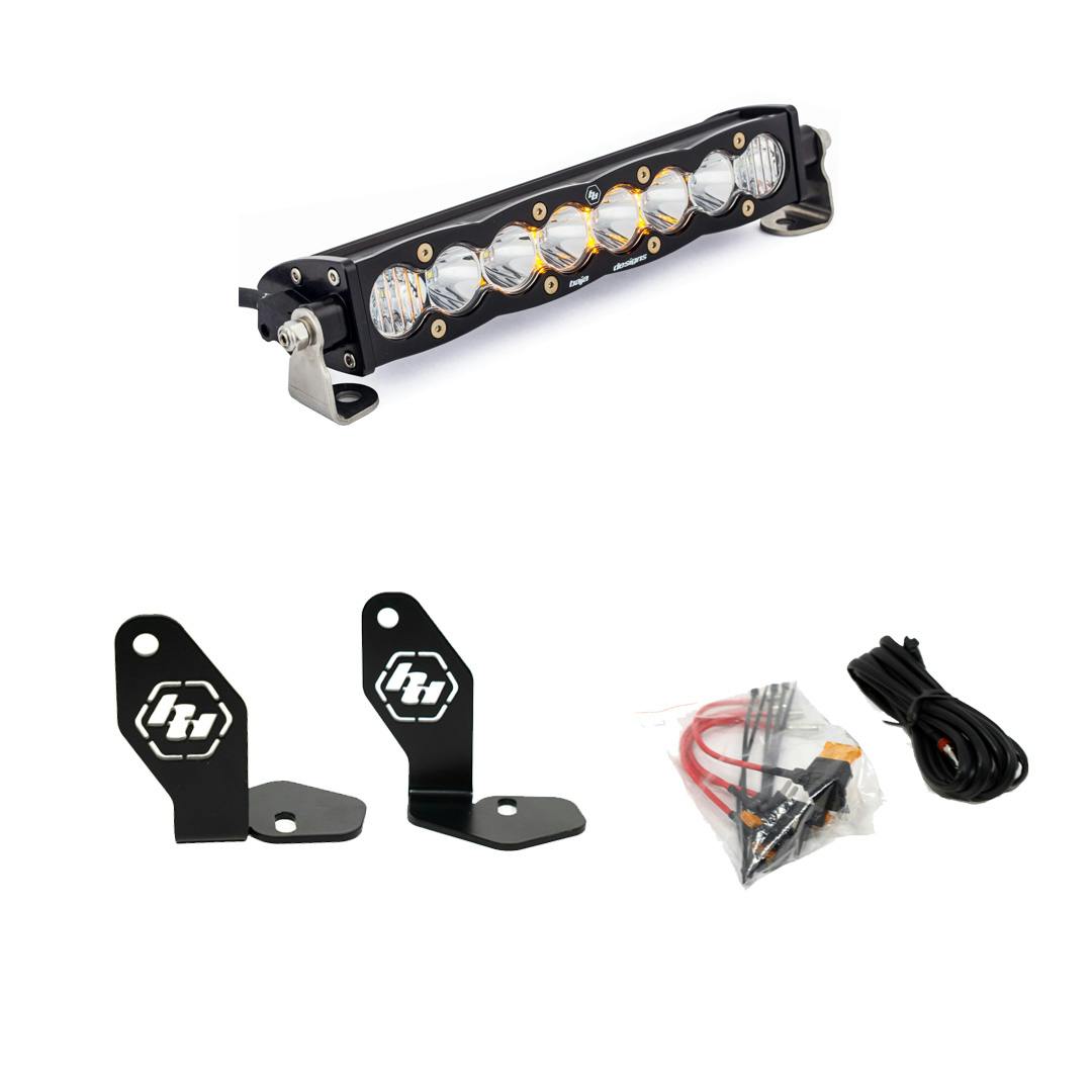 Baja Designs 448102 Polaris RZR Pro R S8 10" Hood Mount Kit