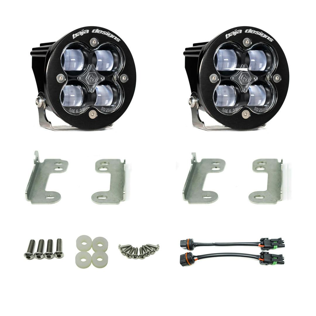 Baja Designs 448142 Jeep JK Squadron-R SAE Fog Pocket Light Kit
