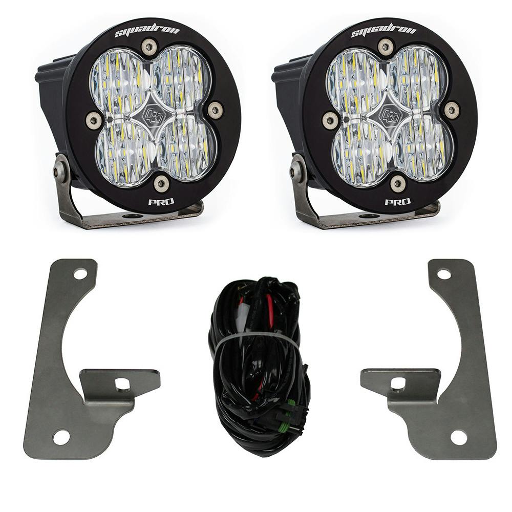 Baja Designs 448149 Jeep JK Squadron-R Pro Fog Pocket Light Kit
