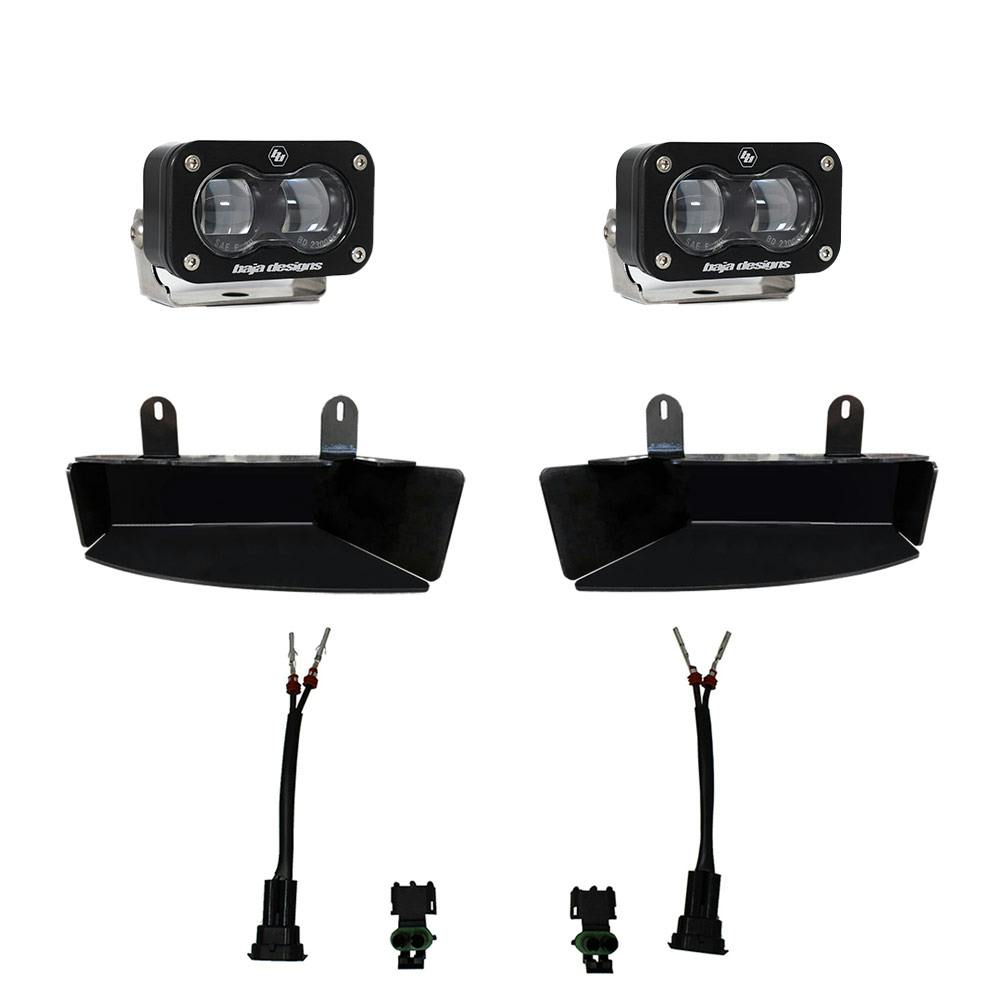 Baja Designs 448165 Dodge, Ram S2 SAE Fog Pocket Light Kit