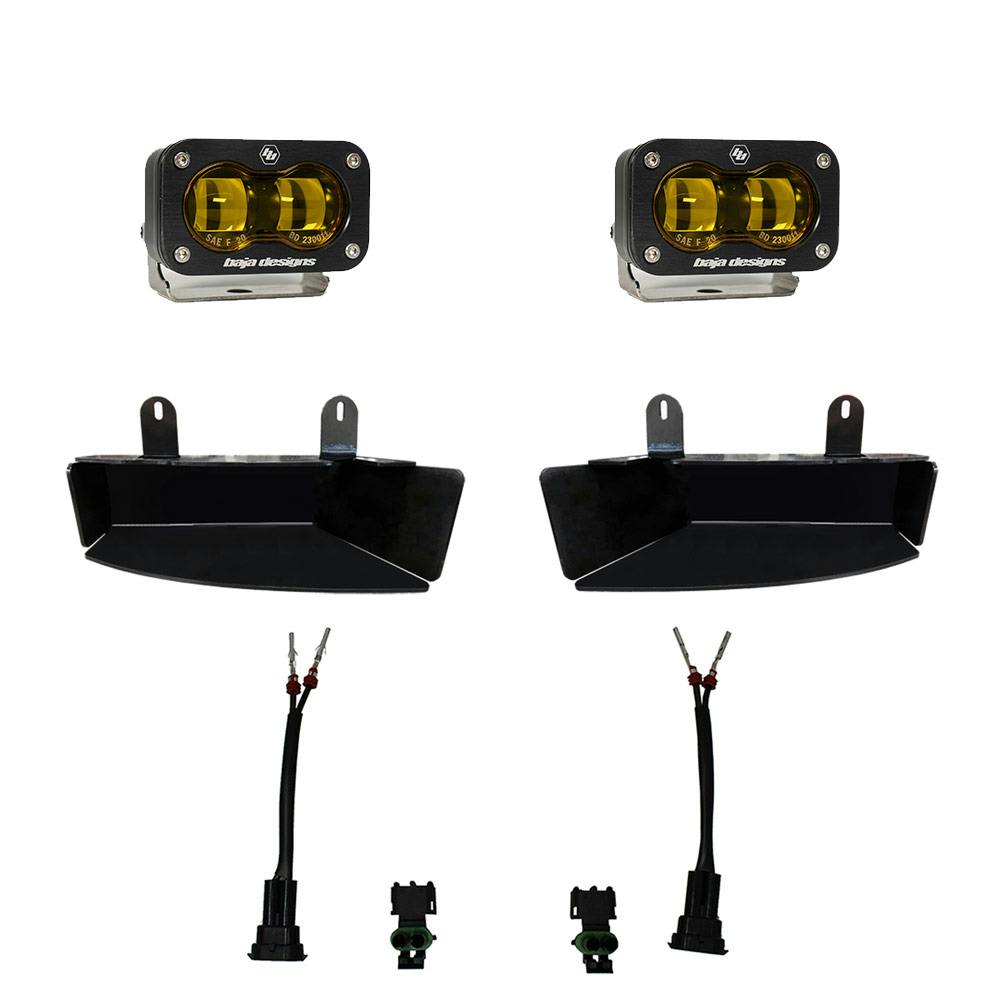 Baja Designs 448170 Dodge, Ram S2 SAE Fog Pocket Light Kit