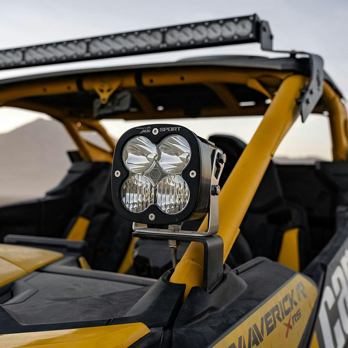 Baja Designs 448187 Can-Am Maverick R XL Sport A-Pillar Kit