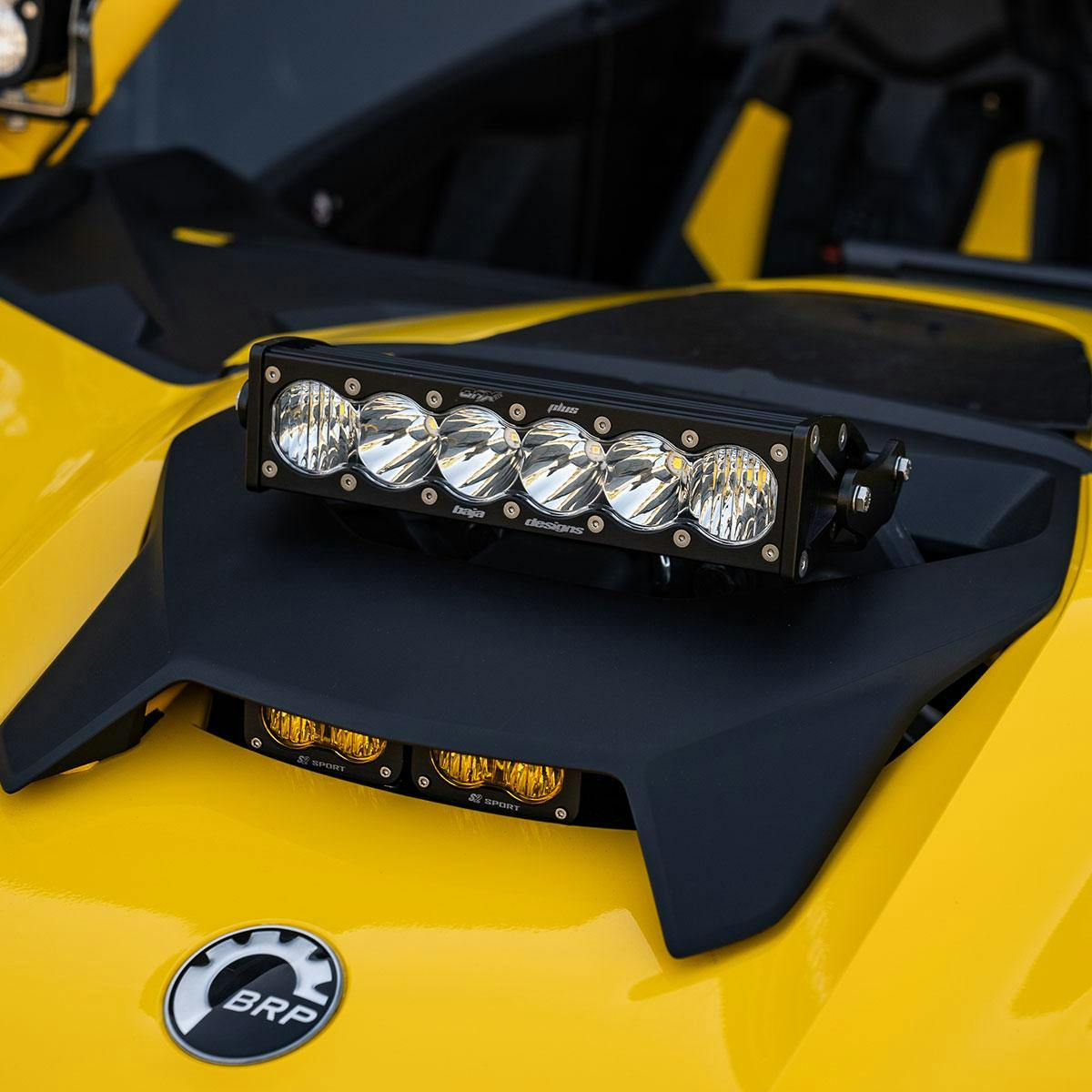 Baja Designs 448192 Can-Am Maverick R 10" OnX6+ Shock Tower Kit