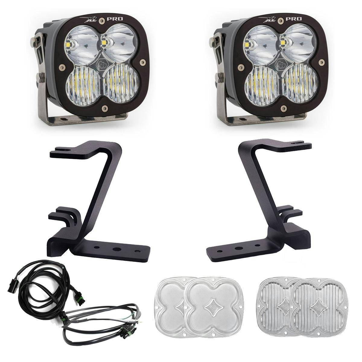 Baja Designs 448211UP XL Pro A-Pillar Light Kit