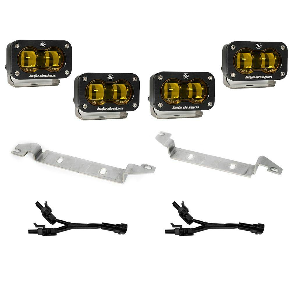 Baja Designs 448240 Toyota S2 SAE OEM Fog Light Replacement Kit