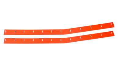 Fivestar 88 MD3 Monte Carlo Wear Strips Flourescent Red 021-400-FR