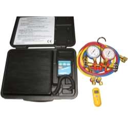 FJC A/C ELECTRONIC SCALE/GAUGE/THERM KIT