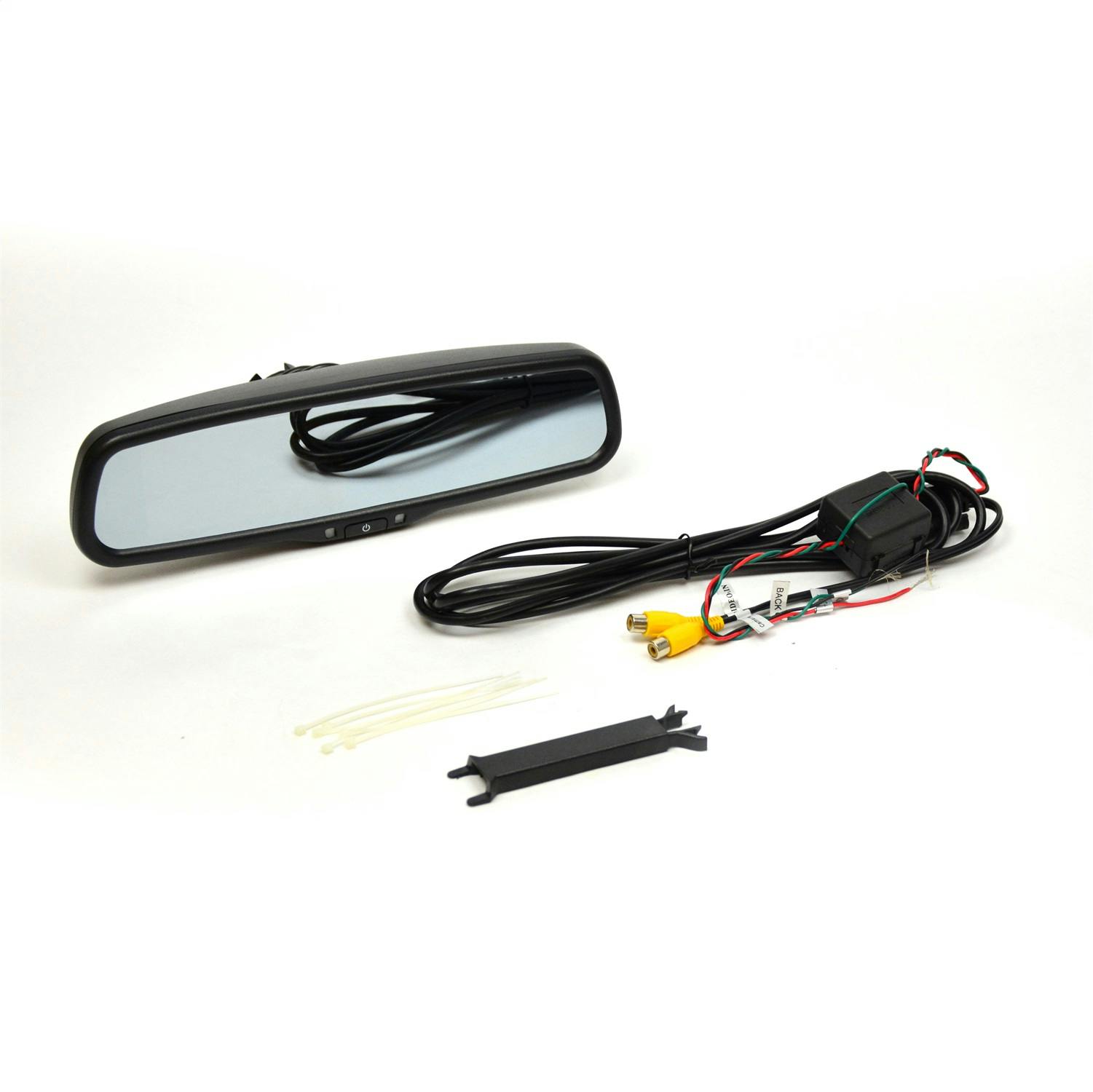 Brandmotion FLTW-7690 10 in. Mirror w/4.3 in. Color Display