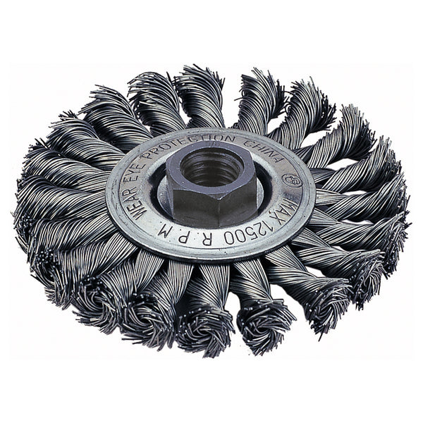 Stringer Bead Wire Wheel Brush, 4" Diameter FPW1423-2111