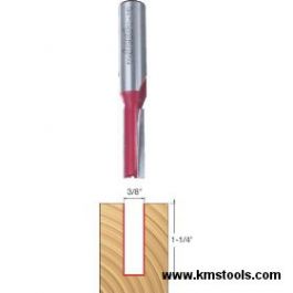 Freud 12-110 Two Flutes 1/2 in Shank 3/8" x 1-1/4" Straight Bit