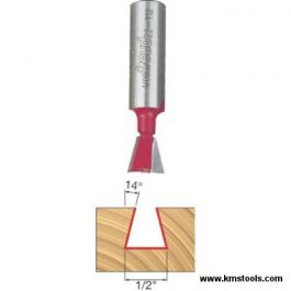 Freud 22-112 1/2 in Shank 1/2" x 1/2" Dovetail Bit