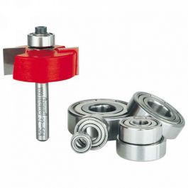 Freud 32-504 1/4 in Shank 1-3/8" x 1/2" Rabbeting Bit Set