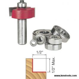 Freud 32-524 1/2 in Shank 1-3/8" x 1/2" Rabbeting Bit Set