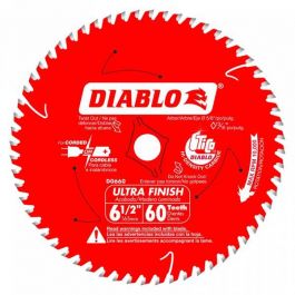Freud D0660A 6-1/2" x 60 Tooth Carbide Circular Saw Blade