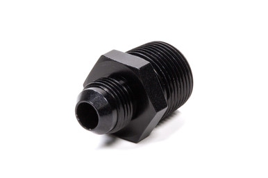 Fragola Straight Adapter Fitting #20 x 1 1/4 MPT Black 481620-BL