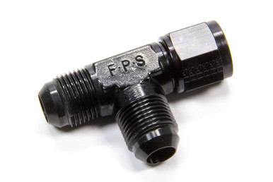 Fragola #10 Female T-Swivel on Run Fitting Black 498305-BL