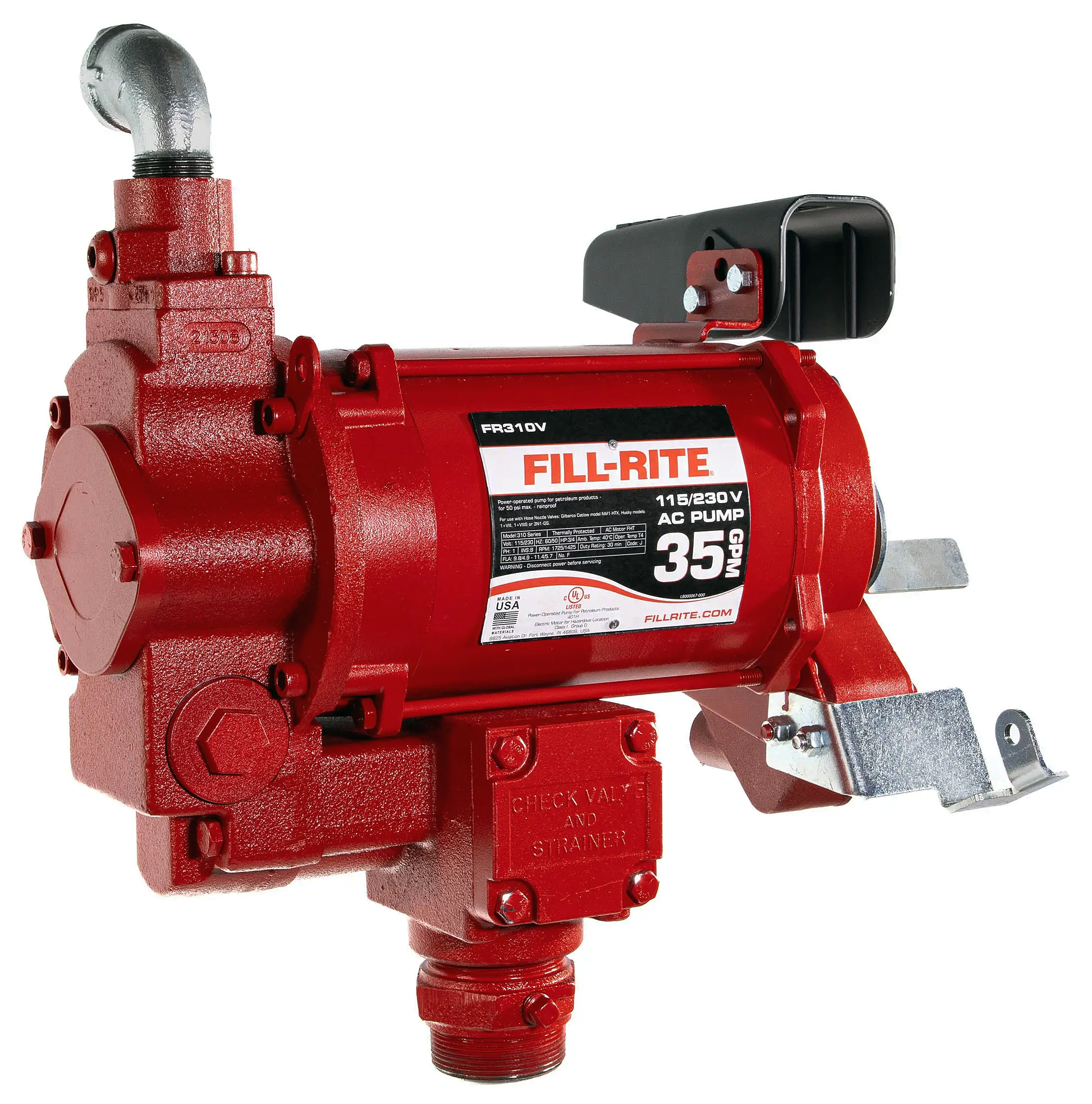 Fill-Rite FR310VN 35 GPM AC Fuel Transfer Pump