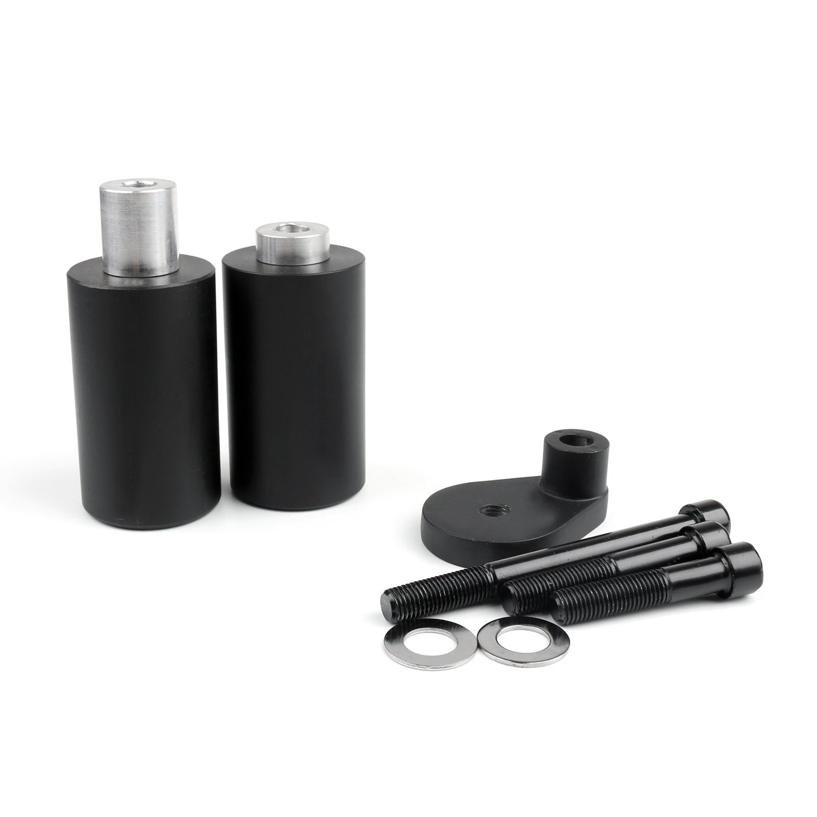 Frame Sliders Crash Protector Suzuki GSXR 600 750 No Cut Black Generic
