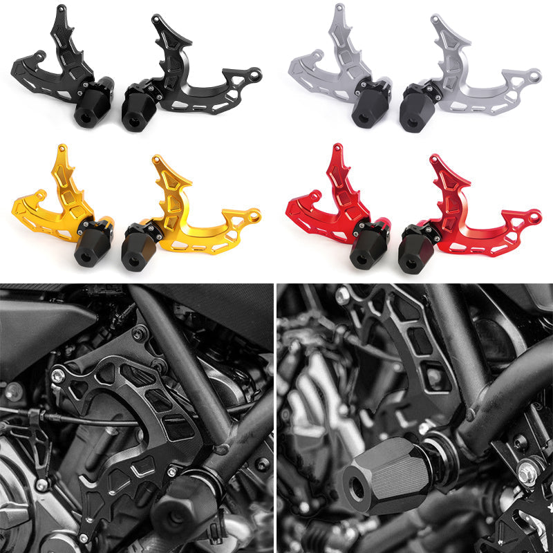 Frame Sliders Crash Pad Protector Engine Guard For Yamaha FZ-07 MT-07 MT07 14-18 Generic
