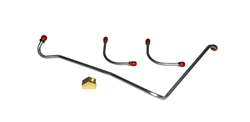 1967 - 1968 Camaro Fuel Gas Lines Set from Pump To Carburetor, 396 / 375HP