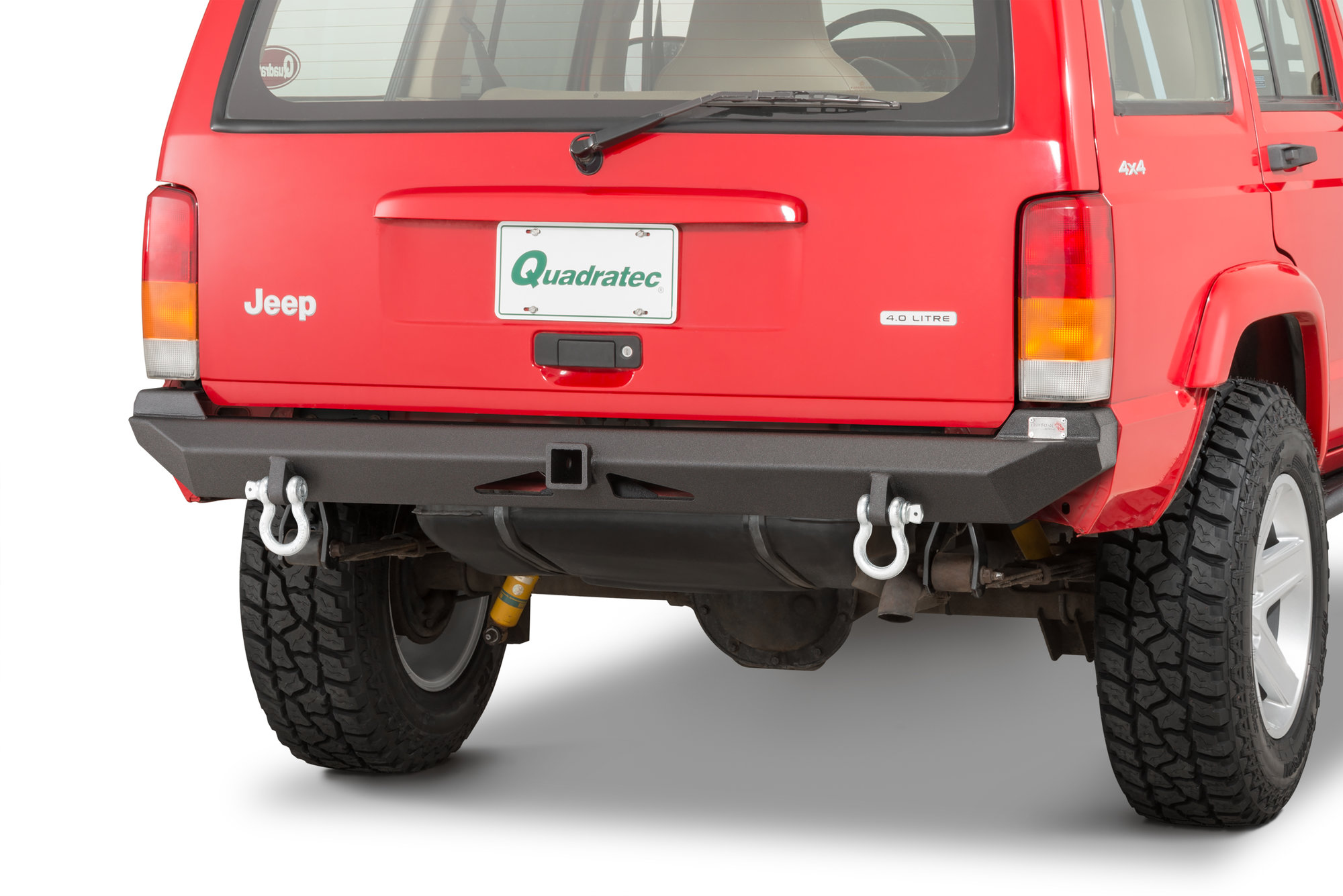 Fishbone Offroad FB22079 Bullhead Rear Bumper for 84-01 Jeep Cherokee XJ
