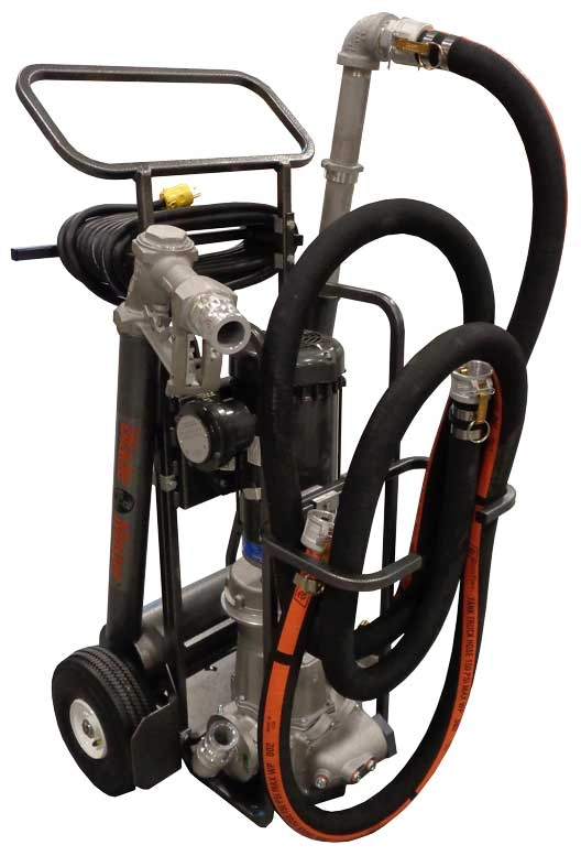Liquiflo15AB25AC1A015N-4XB01Fluid Transfer Cart, 1-1/2 in Pump, Single Phase