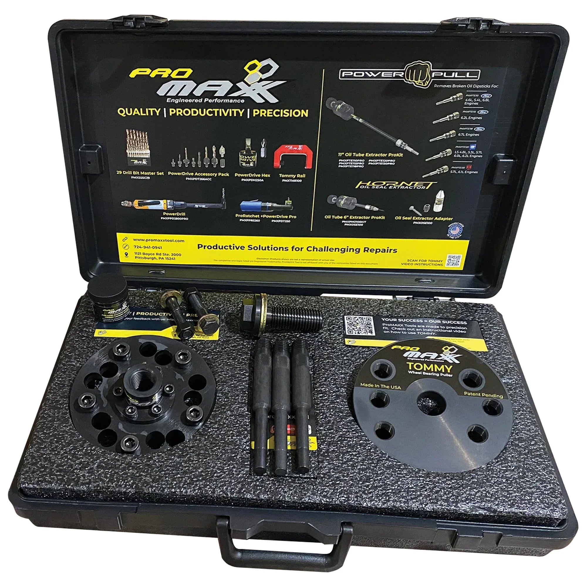 Tommy - Wheel Bearing Puller Hub Removal Kits: Ford or Subaru or Combo