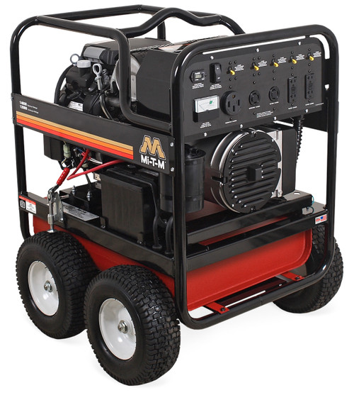 Mi-T-M GEN-14000-1MHE Gasoline and Diesel Portable Generators, 14000-Watt Gasoli