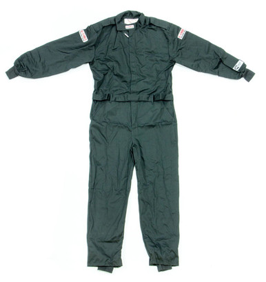 G-Force GF125 One-Piece Suit Small Black 4125SMLBK