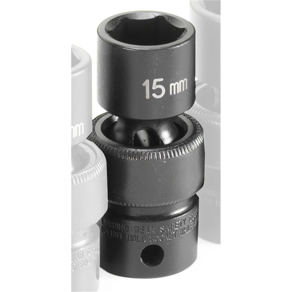 3/8" Drive x 15mm Standard Universal GRE1015UM