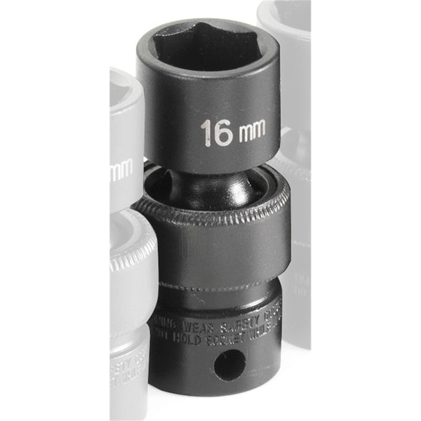 3/8" Drive x 16mm Standard Universal GRE1016UM