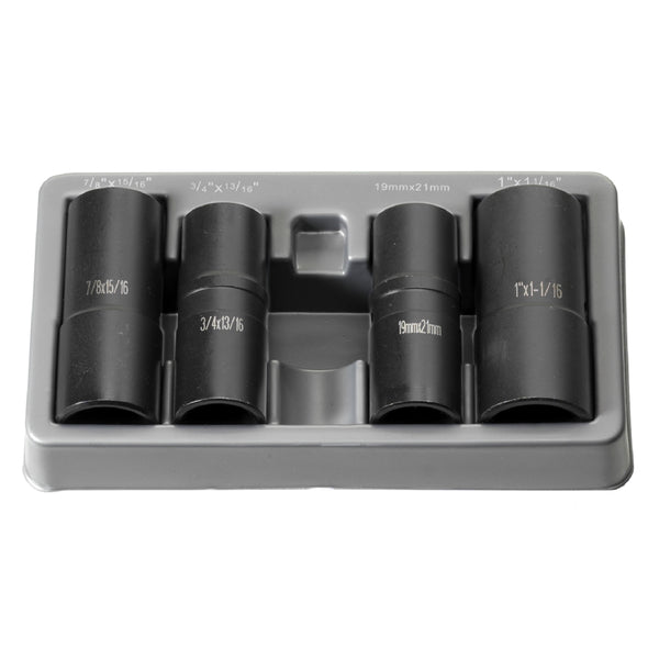 1/2" Drive 4 Piece "Flip" Socket Set GRE1504FW