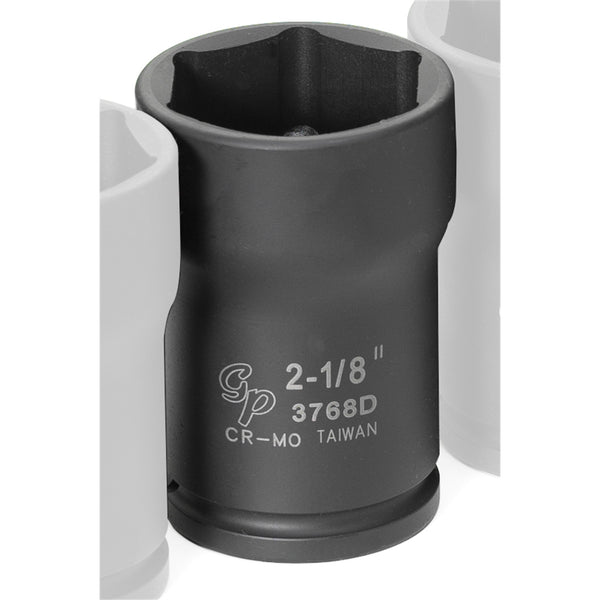 3/4" Drive Extra Thin Wall Truck Pinion Locknut Impact Socket - 2-1/8"