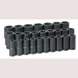 Grey Pneumatic 3/4 drive 26 pc metic set