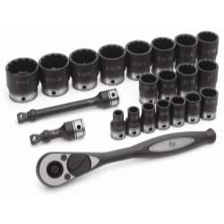 1/2" Dr. 22pc Fractional Duo-Socket Set - 12 Pt.