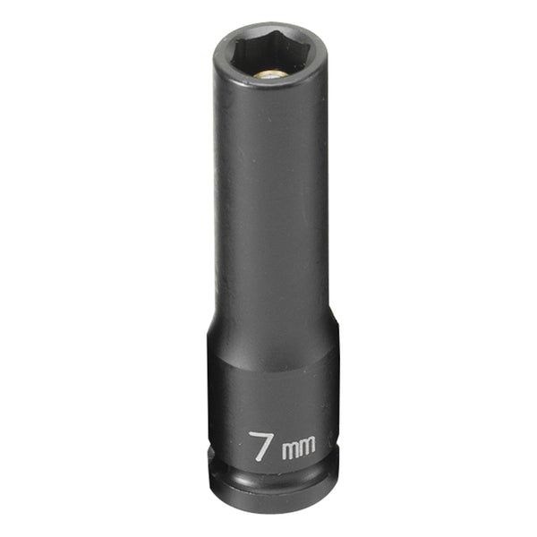 1/4" Drive Deep Metric Magnetic Impact Socket - 7mm GRE907MDG