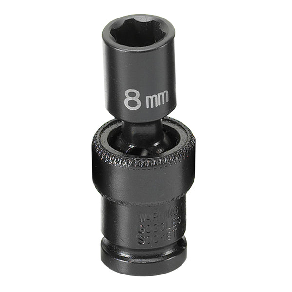 1/4" Drive Standard Metric Universal Impact Socket - 8mm GRE908UMS